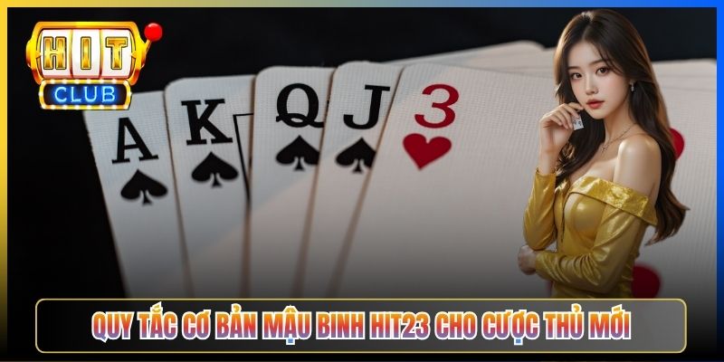 Quy tắc cơ bản Mậu Binh Hit23 cho cược thủ mới