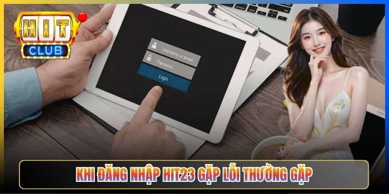 Khi đăng nhập Hit23 gặp lỗi thường gặp